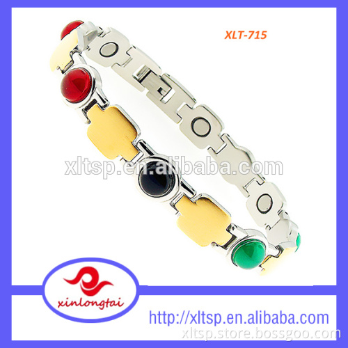High quality health magnet bracelet women Natural Stone Bracelet of XLT-715